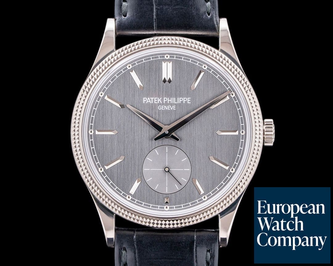 Image of Patek Philippe Calatrava 6119G Manual 18K White Gold Gray Dial 2024