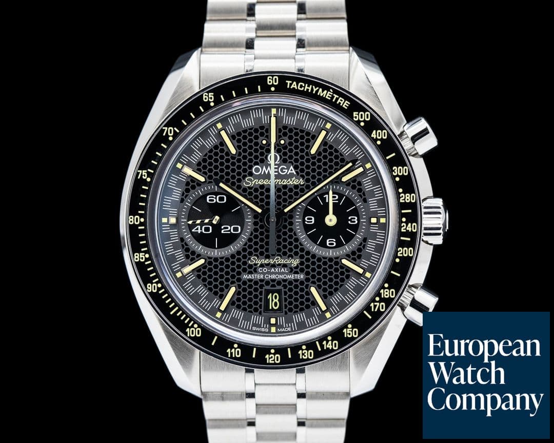 Image of Omega Speedmaster Racing Co-Axial Master Chronometer SS Black Dial 2024