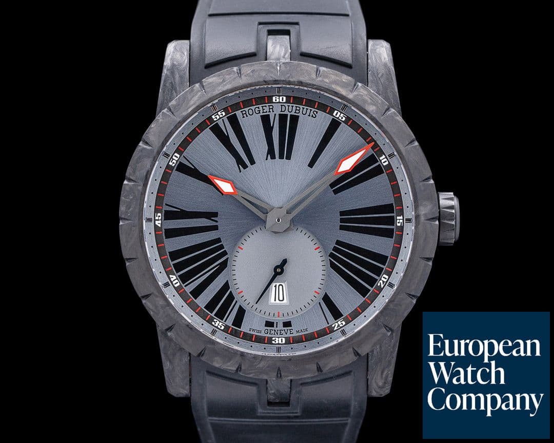 Image of Roger Dubuis Excalibur Forged Carbon Gray Dial