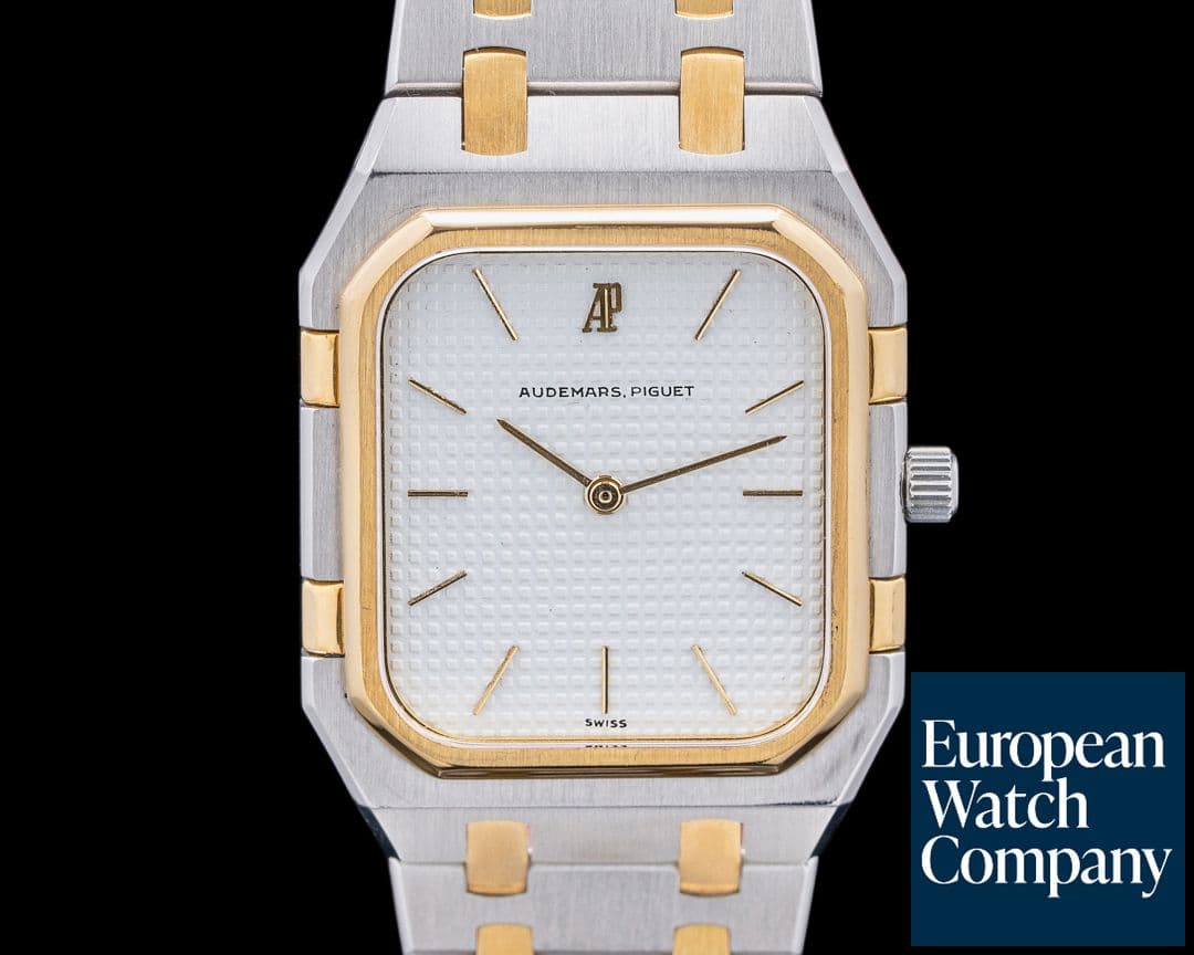 Image of Audemars Piguet Royal Oak Rectangular Quartz 6005SA SS / 18K YG RARE