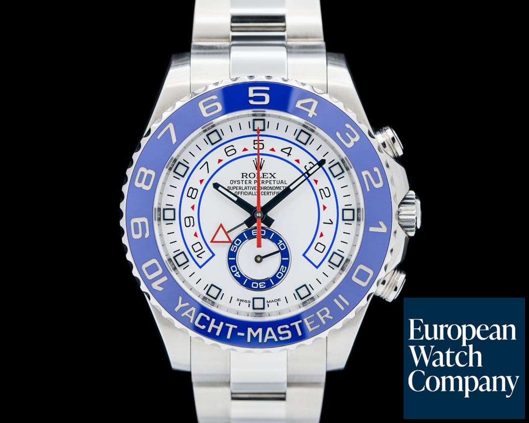 Image of Rolex Yacht Master II 116680 SS White Dial