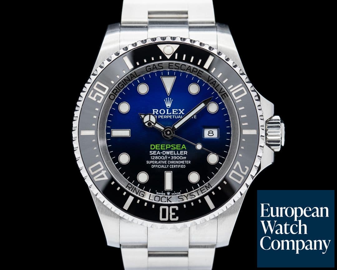 Image of Rolex Sea Dweller Deep Sea "James Cameron" SS Blue Dial