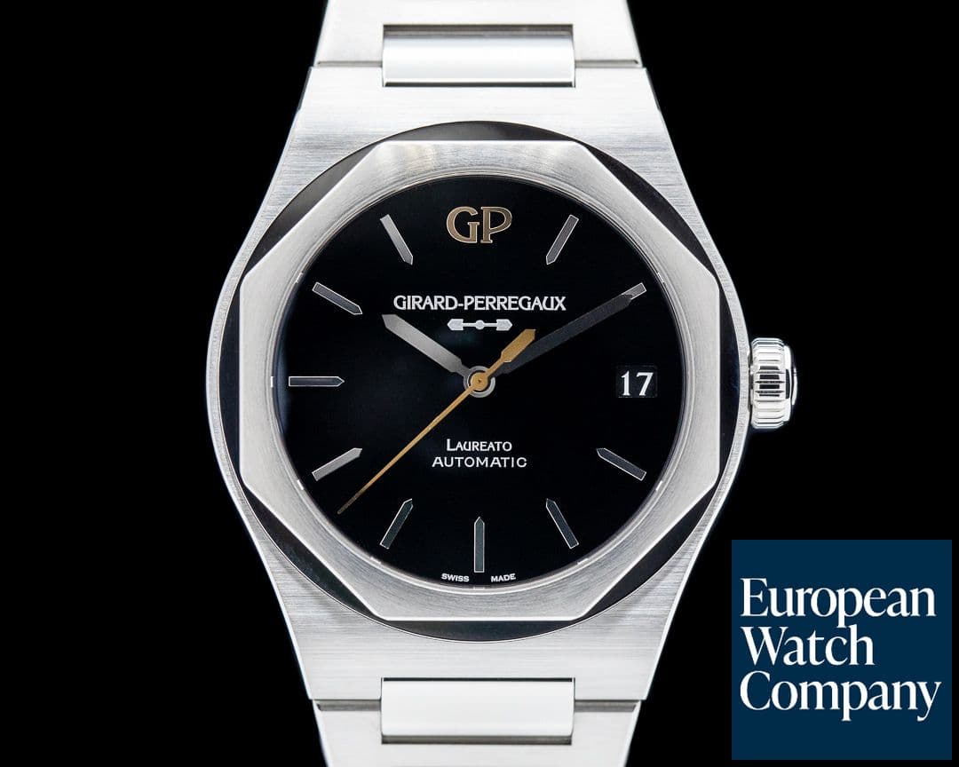 Image of Girard Perregaux Laureato Infinity Edition SS Black Onyx Dial LIMITED 2024