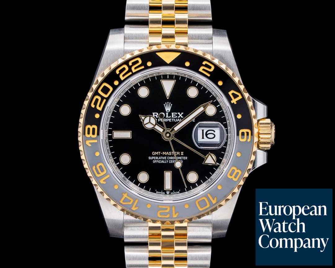 Image of Rolex GMT Master II SS / 18K Yellow Gold Jubilee Black Dial 2024