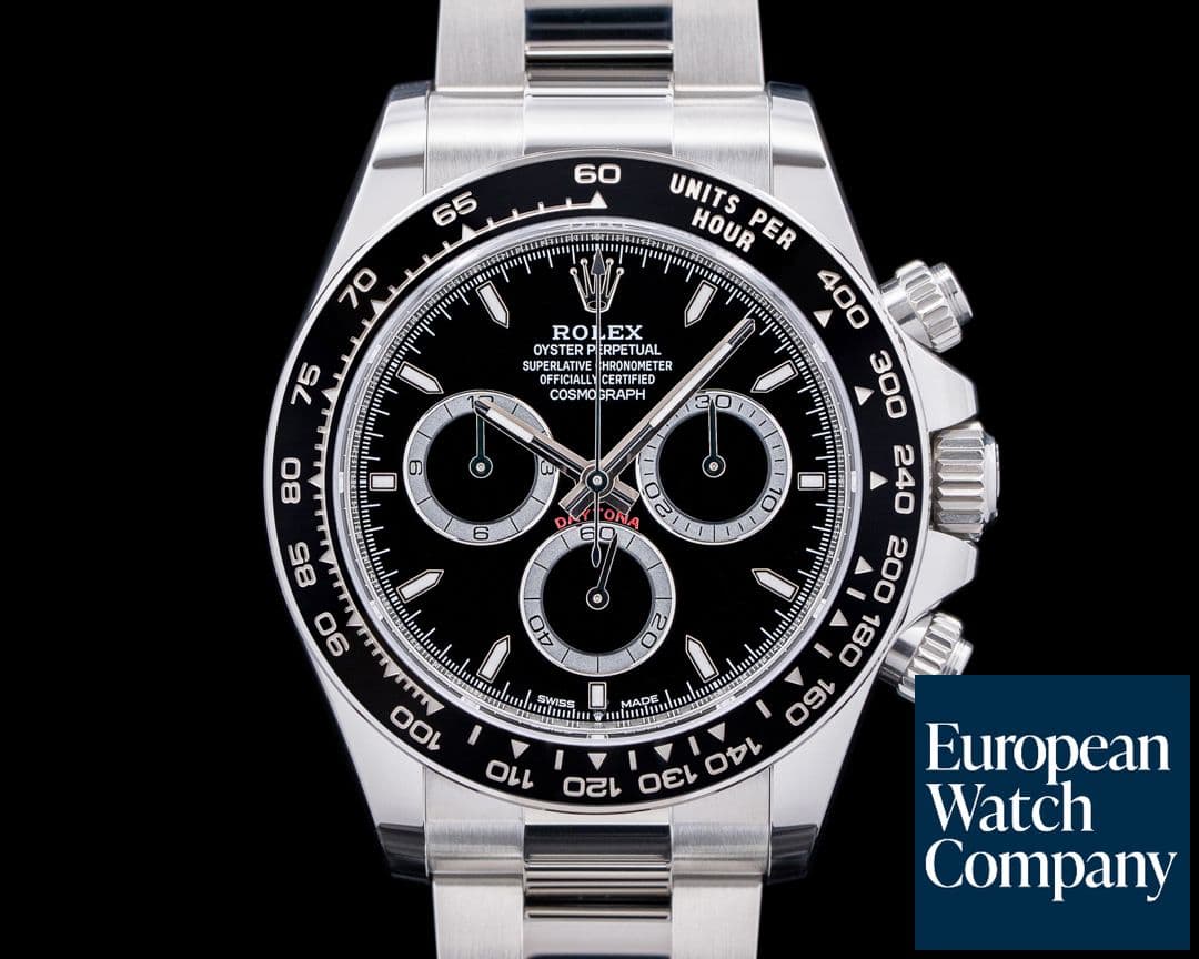 Image of Rolex Daytona 126500 Ceramic Bezel SS Black Dial 2025