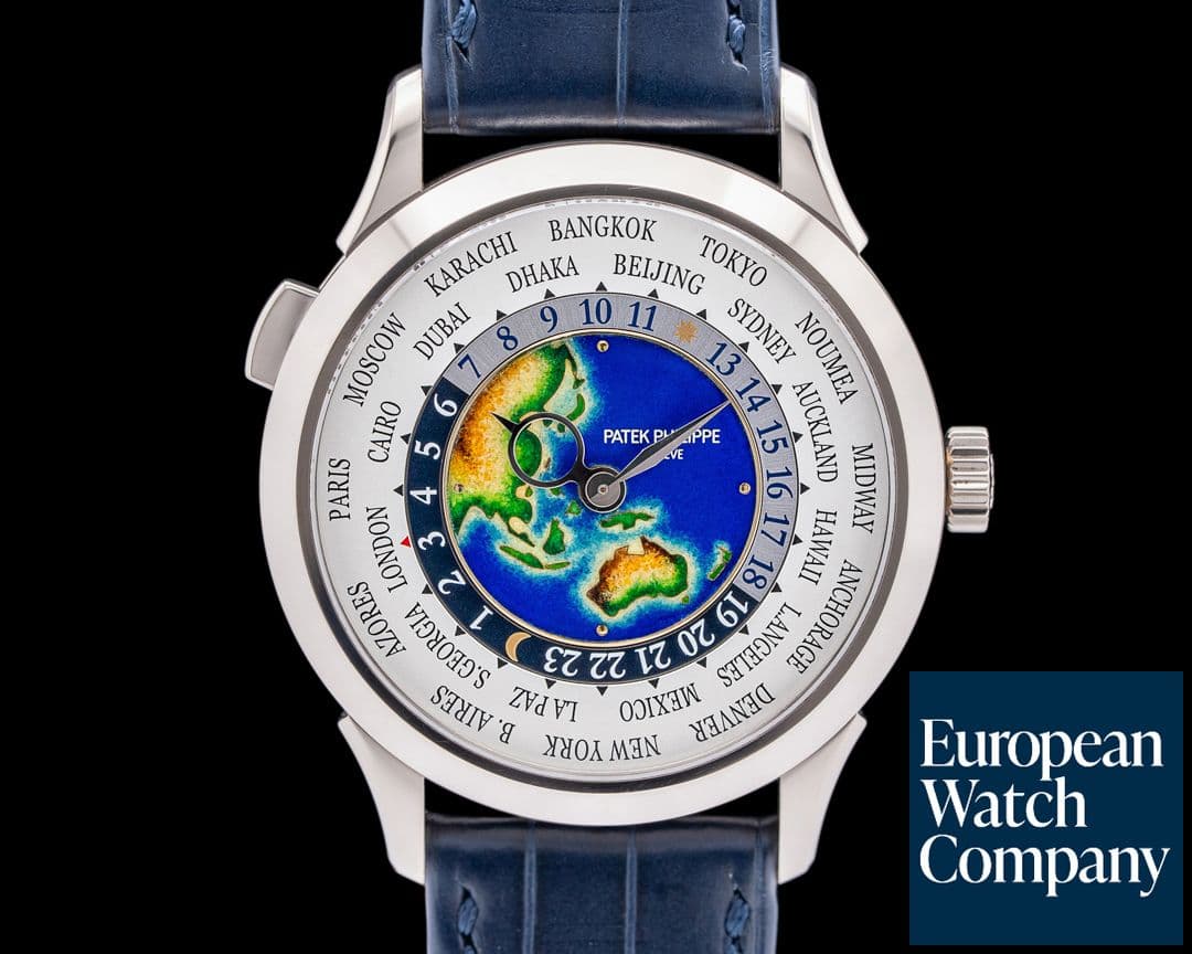 Image of Patek Philippe World Time 5231G 18K White Gold Enamel Dial