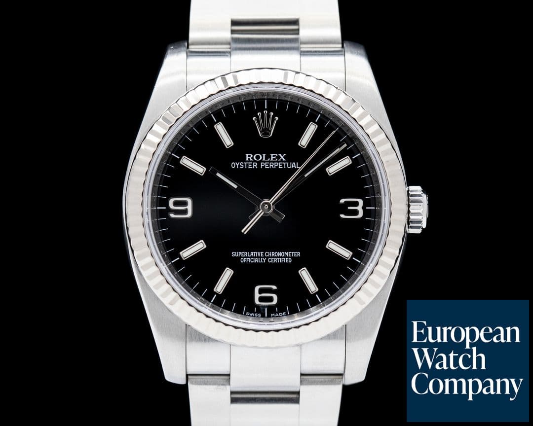 Image of Rolex Oyster Perpetual 116034 SS Black "Explorer" Dial