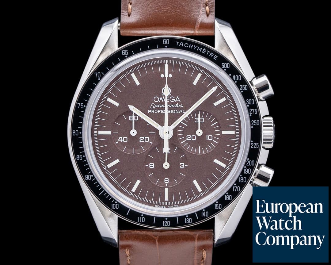 Image of Omega Speedmaster Professional "Sapphire Sandwich" Brown Dial