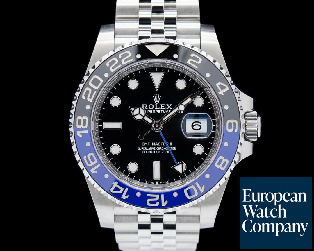 Image of Rolex GMT Master II 126710BLNR "Batgirl" SS Black Dial 2025 UNWORN