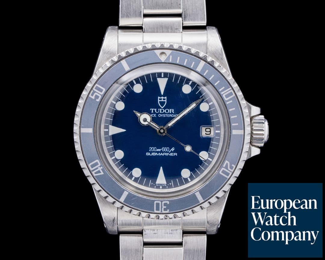 Image of Tudor Submariner Matte Blue Dial "Lollipop"
