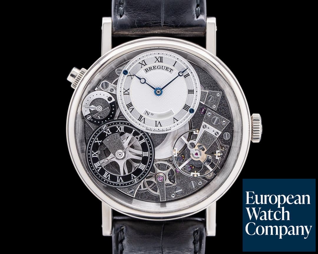 Image of Breguet Tradition 7067BB GMT Manual Wind 18k White Gold Skeleton