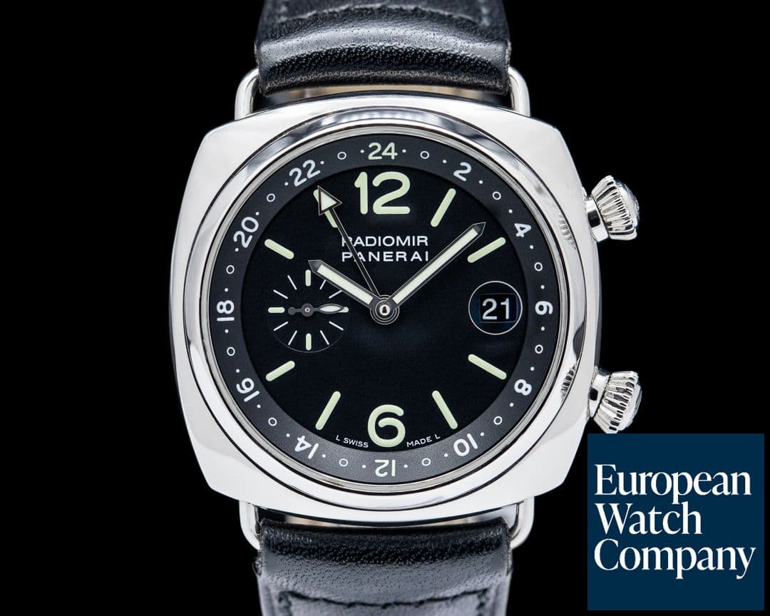 Image of Panerai Radiomir GMT SS Black Dial 42MM