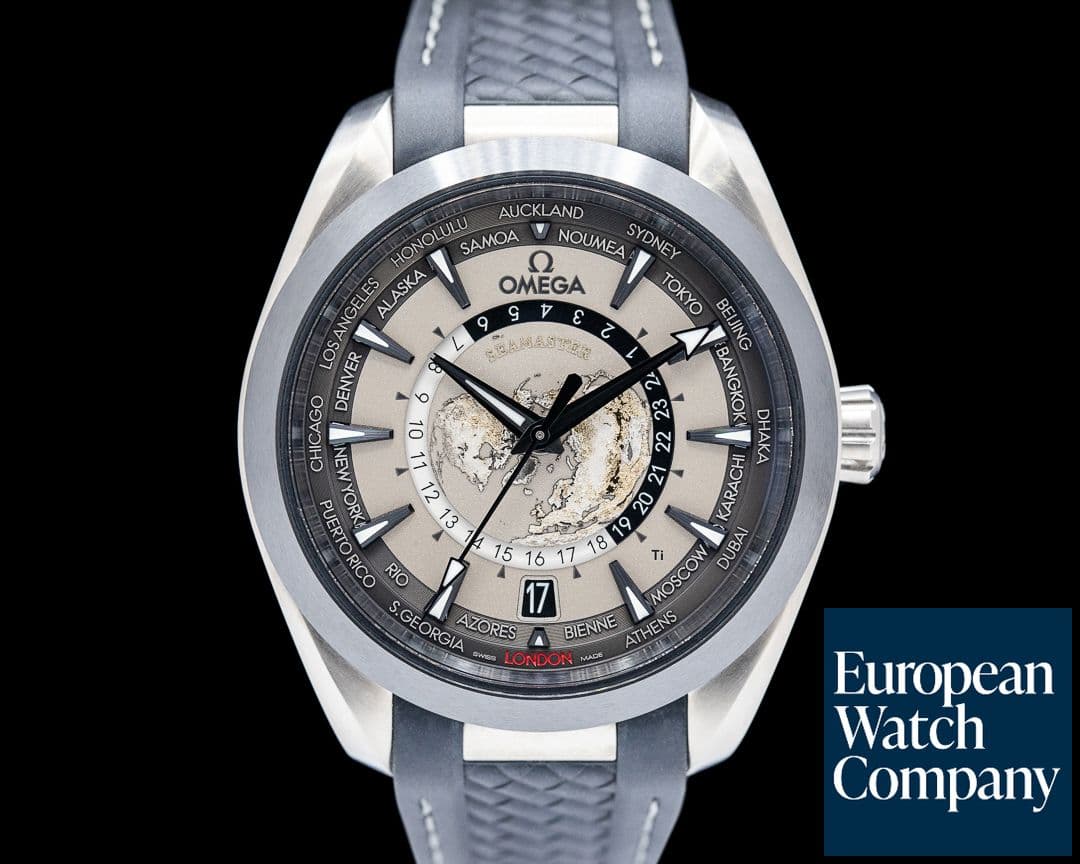 Image of Omega Seamaster Aqua Terra Master Chronometer Worldtimer Titanium