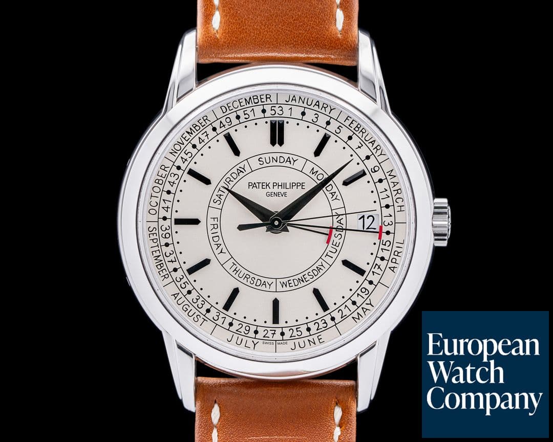 Image of Patek Philippe Calatrava 5212A Weekly Calendar SS Silver Dial