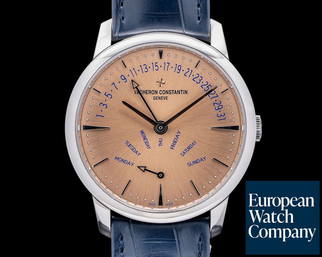Image of Vacheron Constantin Patrimony Retrograde Day-Date Platinum Boutique 2024
