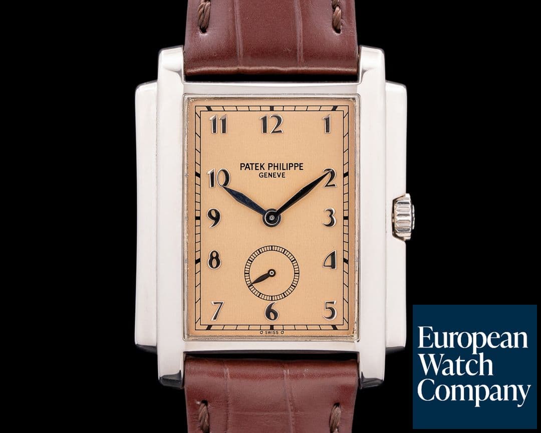 Image of Patek Philippe 5024G Gondolo 18K White Gold Salmon Dial