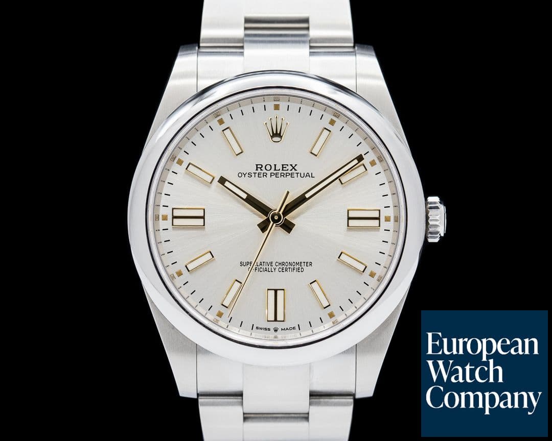 Image of Rolex Oyster Perpetual 124300 SS Silver Stick Dial
