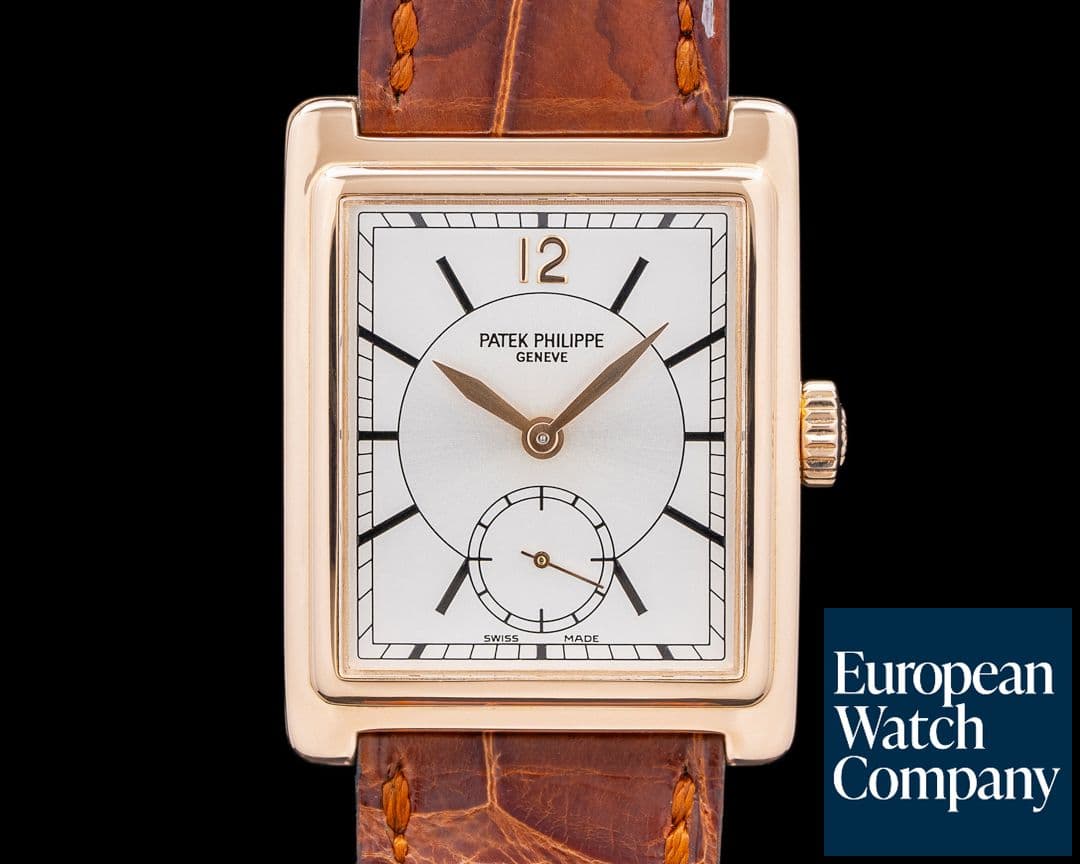 Image of Patek Philippe Gondolo 5010R 18K Rose Gold Silver Dial