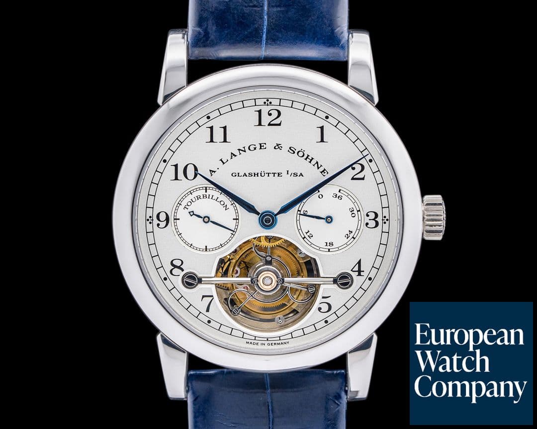 Image of A. Lange and Sohne Tourbillon Pour le Merite Fusee Chain 701.005 Platinum