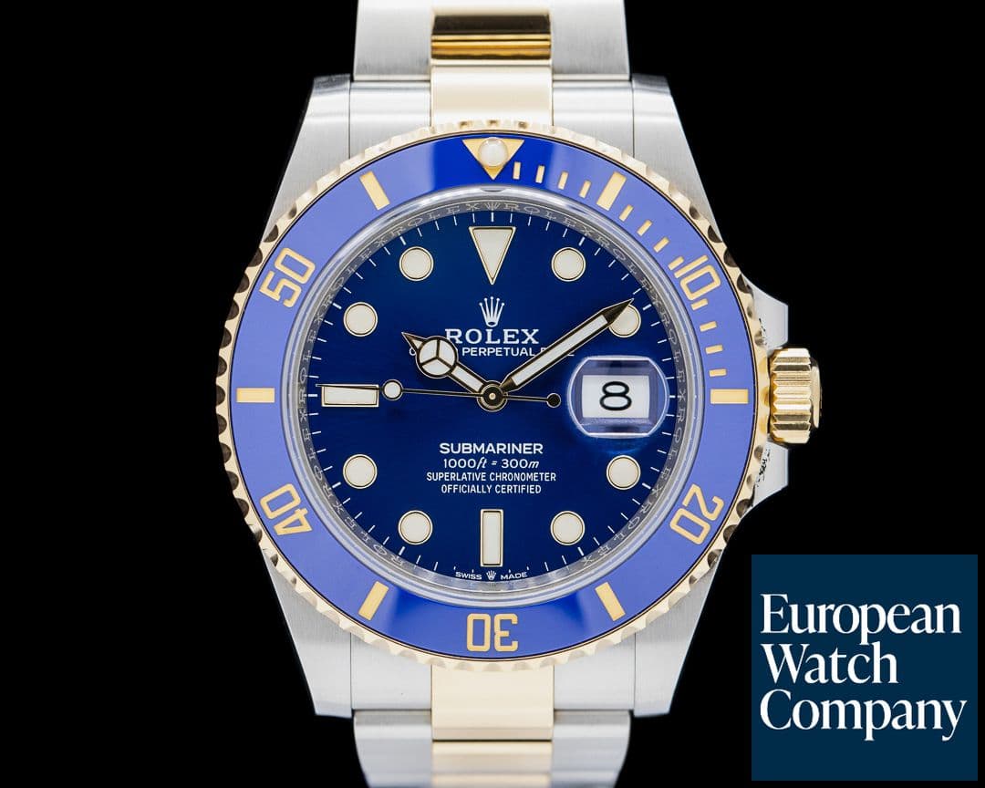 Image of Rolex Submariner 126613LB 18K Yellow Gold /SS Blue Dial