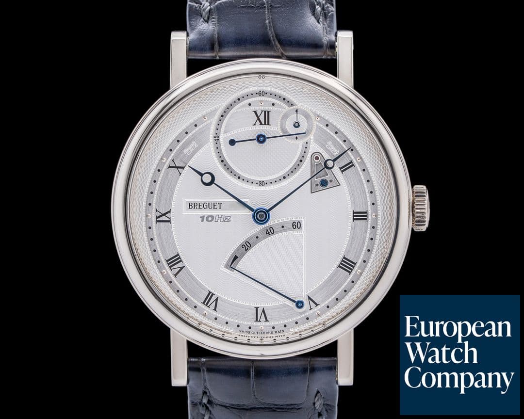 Image of Breguet Classique Chronométrie 7727 18K White Gold Silver Dial