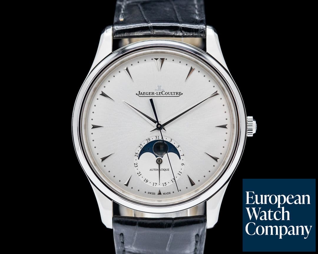 Image of Jaeger LeCoultre Master Ultra Thin Moon SS Silver Dial