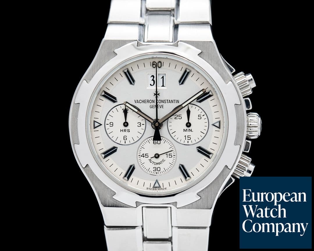 Image of Vacheron Constantin Overseas Chronograph SS Silver Dial