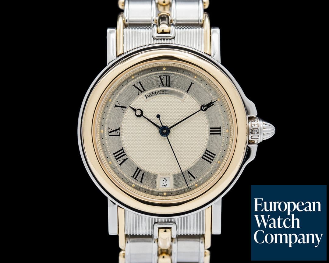 Image of Breguet 3400SA Marine Automatic SS / 18K Yellow Gold Silver Dial
