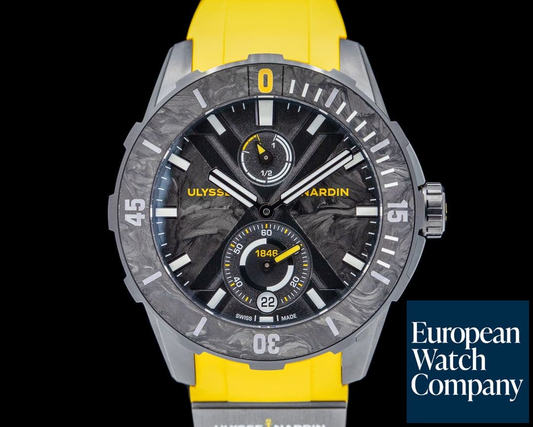 Image of Ulysse Nardin Diver X Cape Horn Titanium Forged Carbon Dial