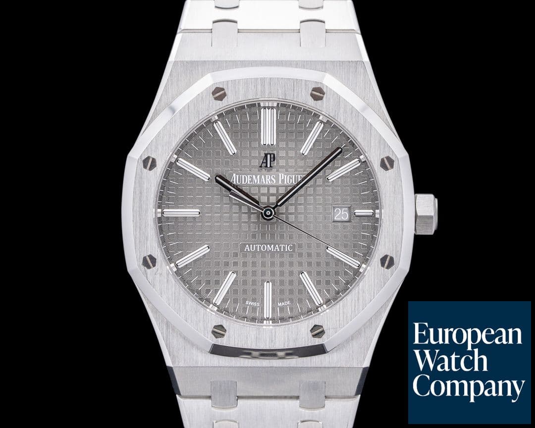 Image of Audemars Piguet Royal Oak 15400ST SS Ruthenium Dial