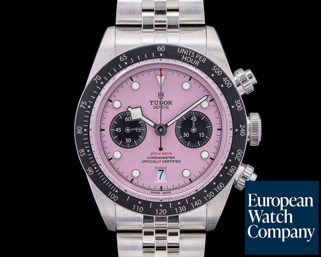Image of Tudor Black Bay Chronograph SS Pink Dial 2024
