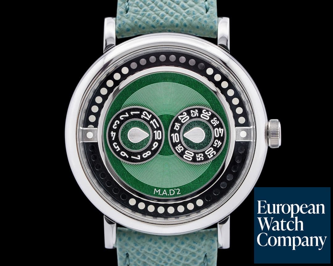 Image of MB&F M.A.D 2 SS Green Dial