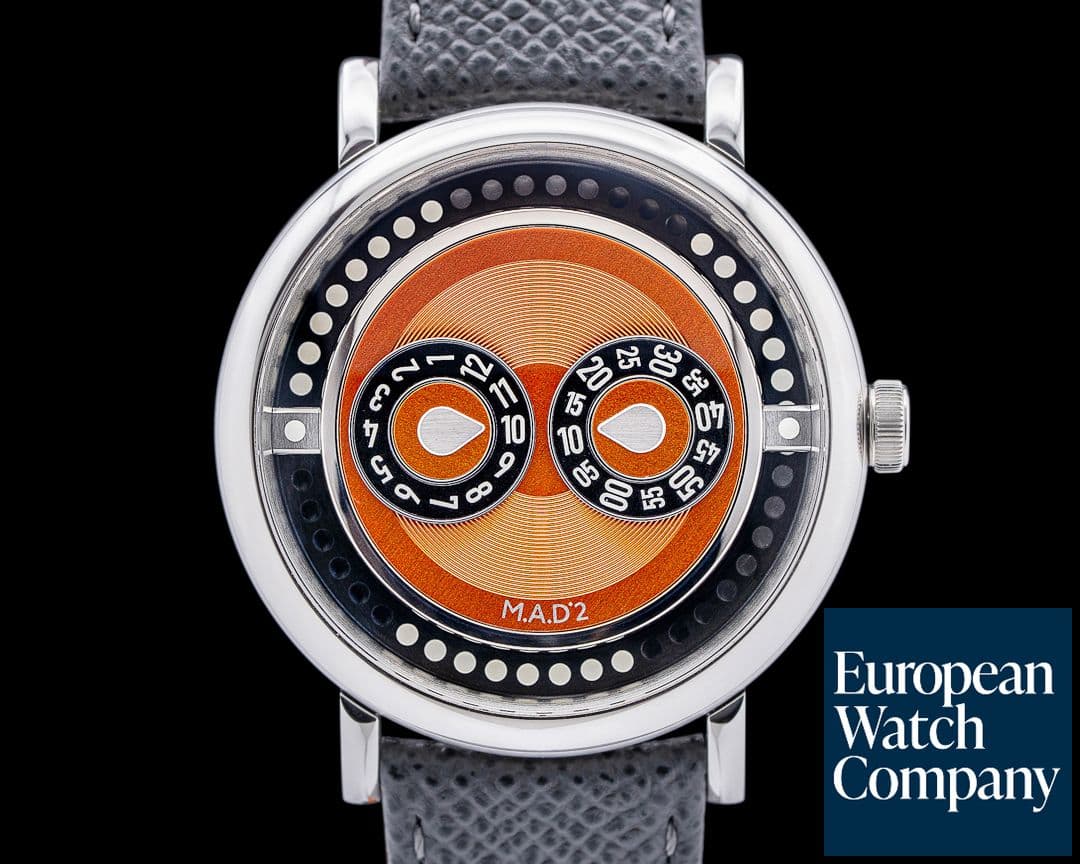 Image of MB&F M.A.D 2 SS Orange Dial