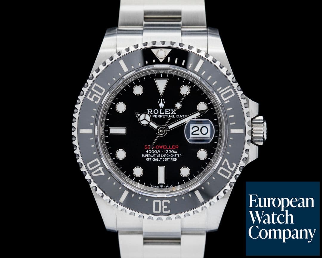 Image of Rolex Sea Dweller RED 43MM "50th Anniversary" SS Black Dial