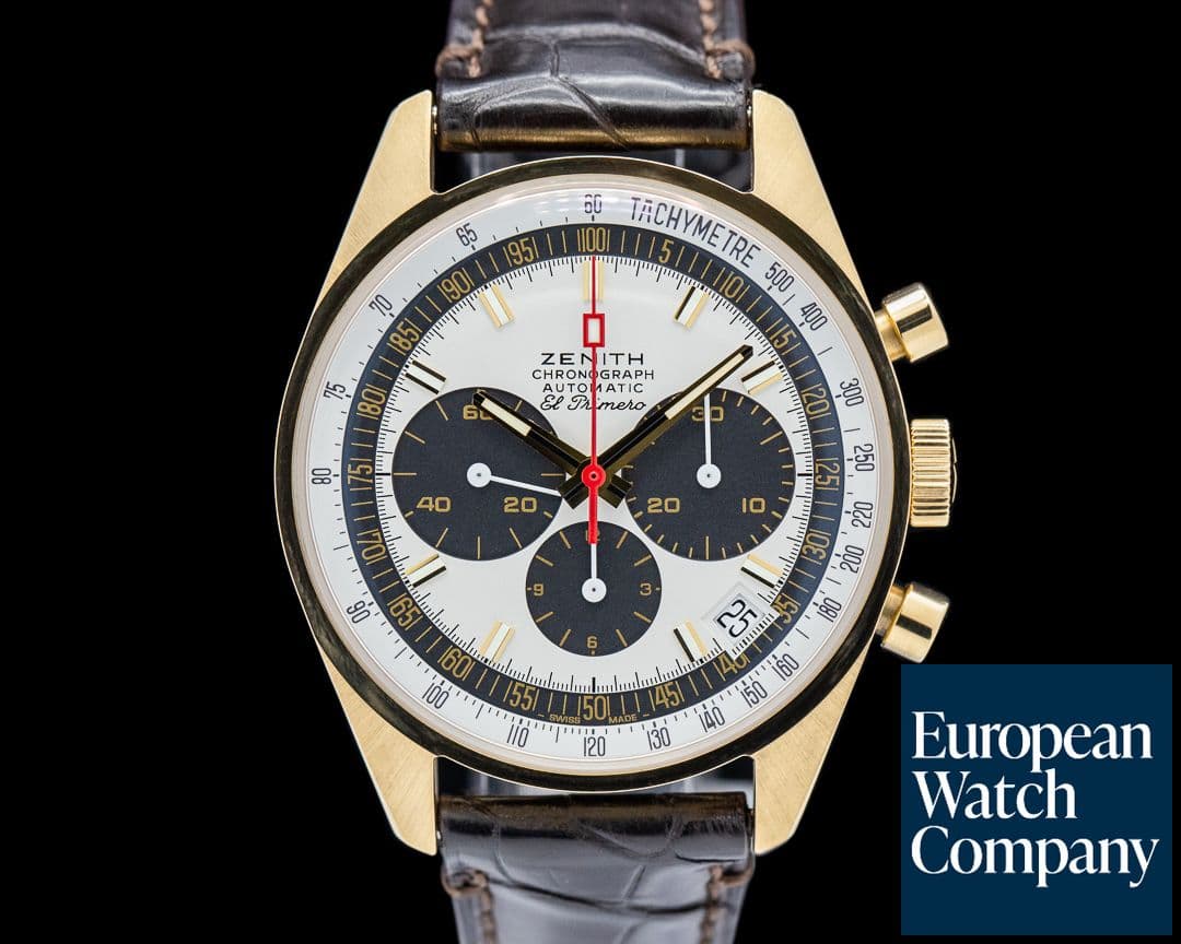 Image of Zenith El Primero G381 Revival 18K Yellow Gold LIMITED