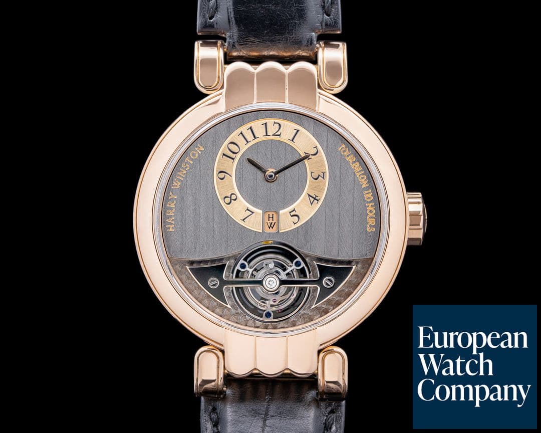 Image of Harry Winston Harry Winston x Peter Speake-Marin Excenter Tourbillon 18K RG LIMITED