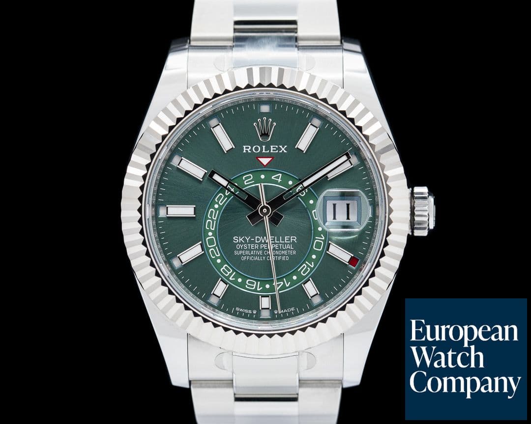 Image of Rolex Sky Dweller 336934 SS Green Dial 2025