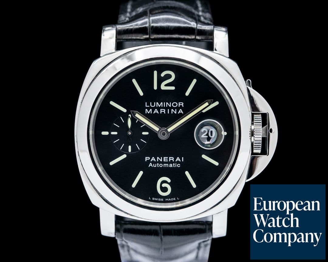 Image of Panerai Luminor Automatic SS Black Dial
