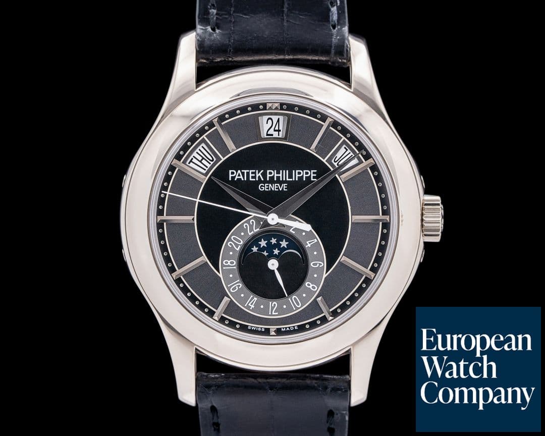 Image of Patek Philippe Annual Calendar 18K White Gold Rhodium Dial