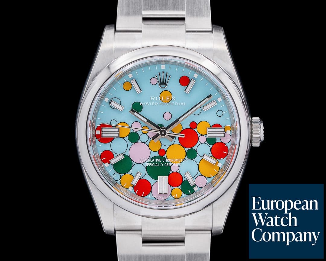 Image of Rolex Oyster Perpetual 36MM 126000 SS CELEBRATION Dial 2025 UNWORN