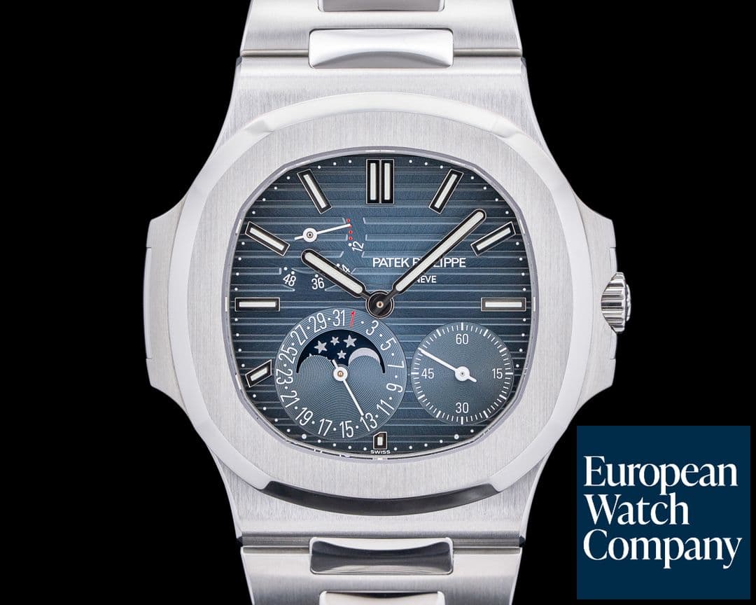 Image of Patek Philippe Nautilus Jumbo 5712 SS Blue Dial 2024 UNWORN