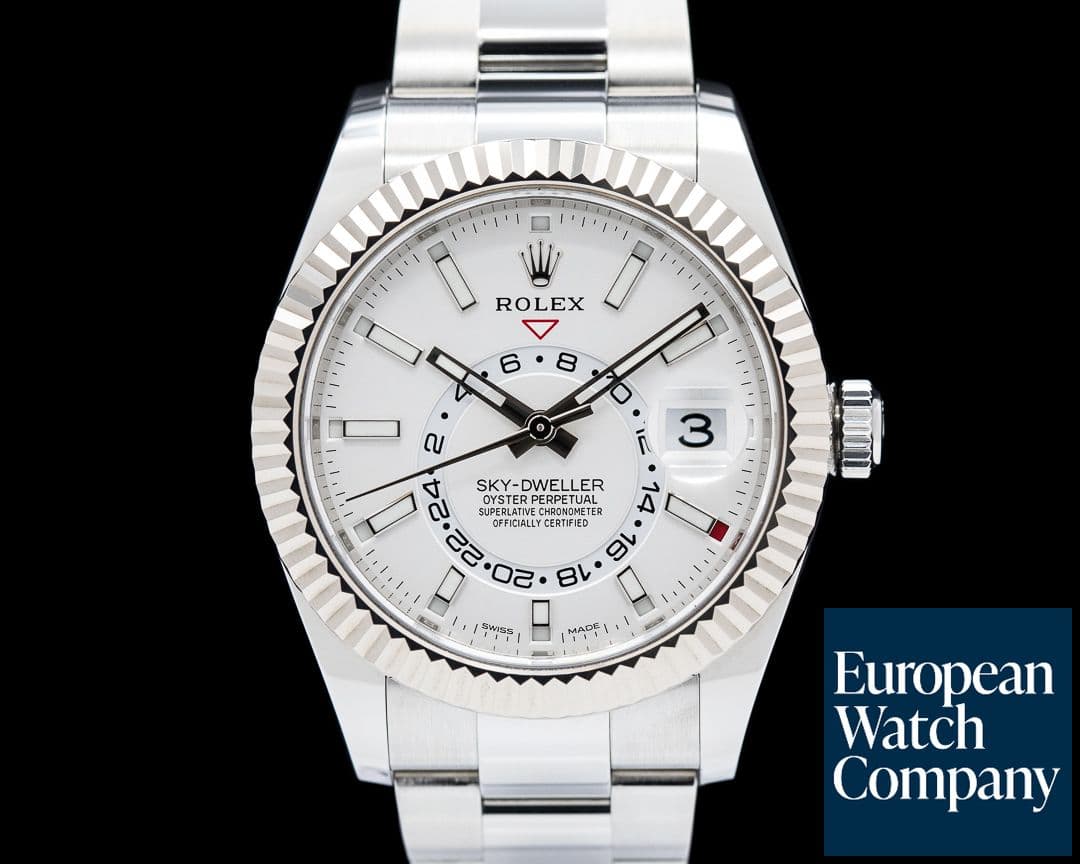 Image of Rolex Sky-Dweller 326934 SS White Dial