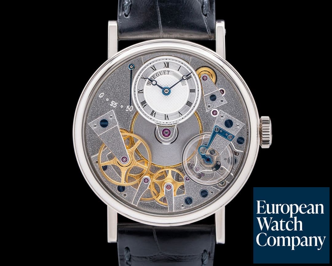 Image of Breguet La Tradition Manual 18K White Gold Skeleton Dial