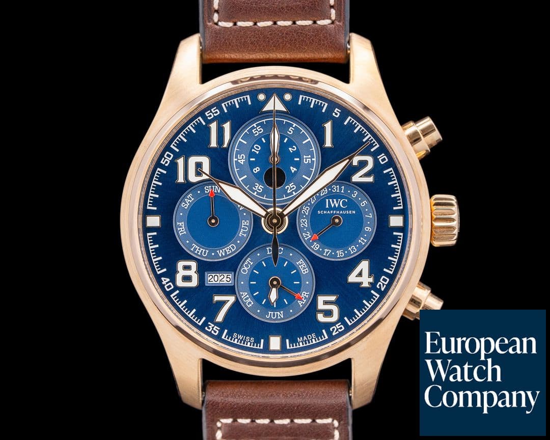 Image of IWC Pilot's Perpetual Chronograph 'Le Petit Prince' 18K RG LIMITED