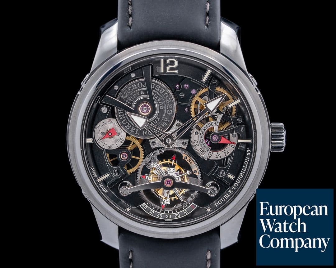 Image of Greubel Forsey Double Tourbillon 30° Technique Titanium Black ADLC
