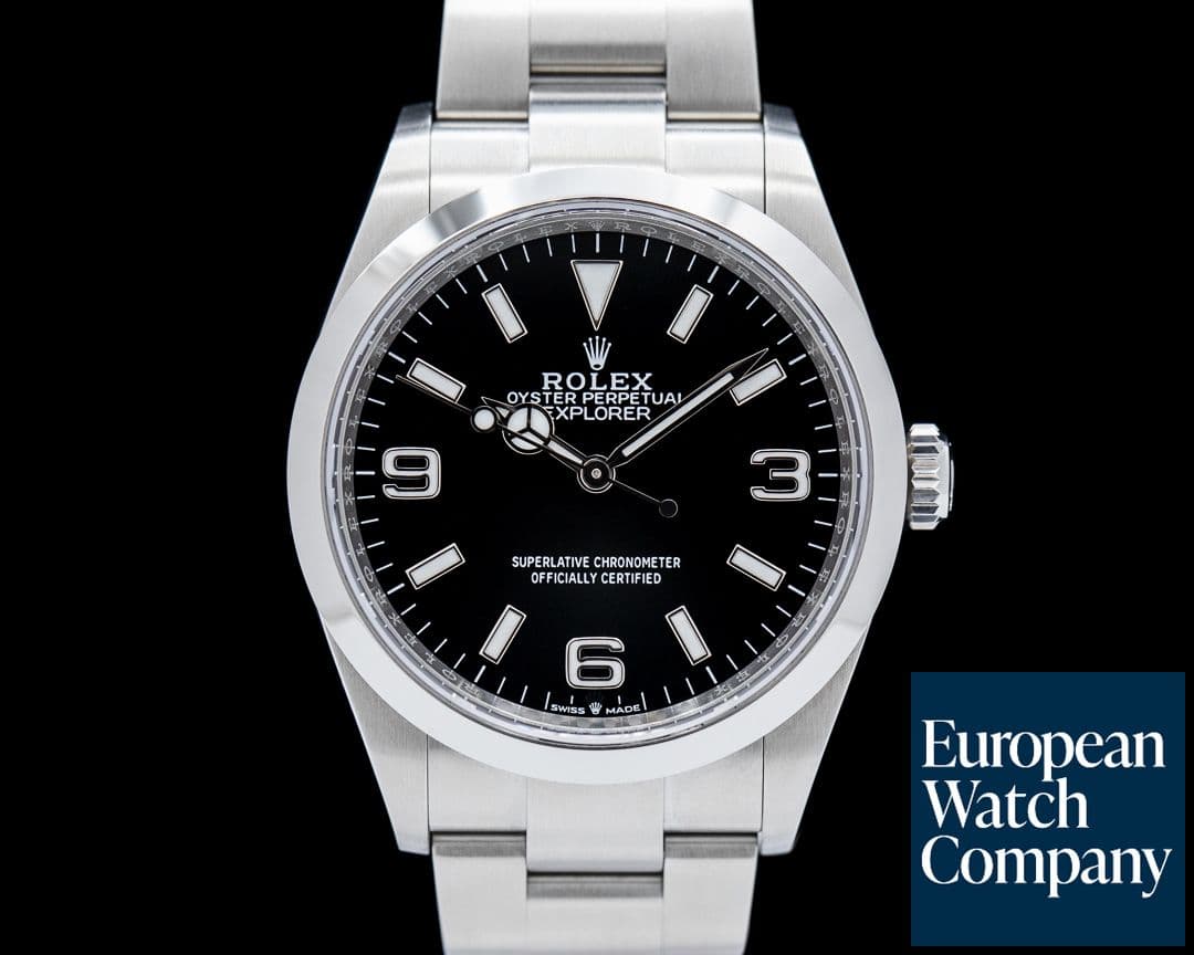 Image of Rolex 124270 Explorer I 36MM SS Black Dial 2024