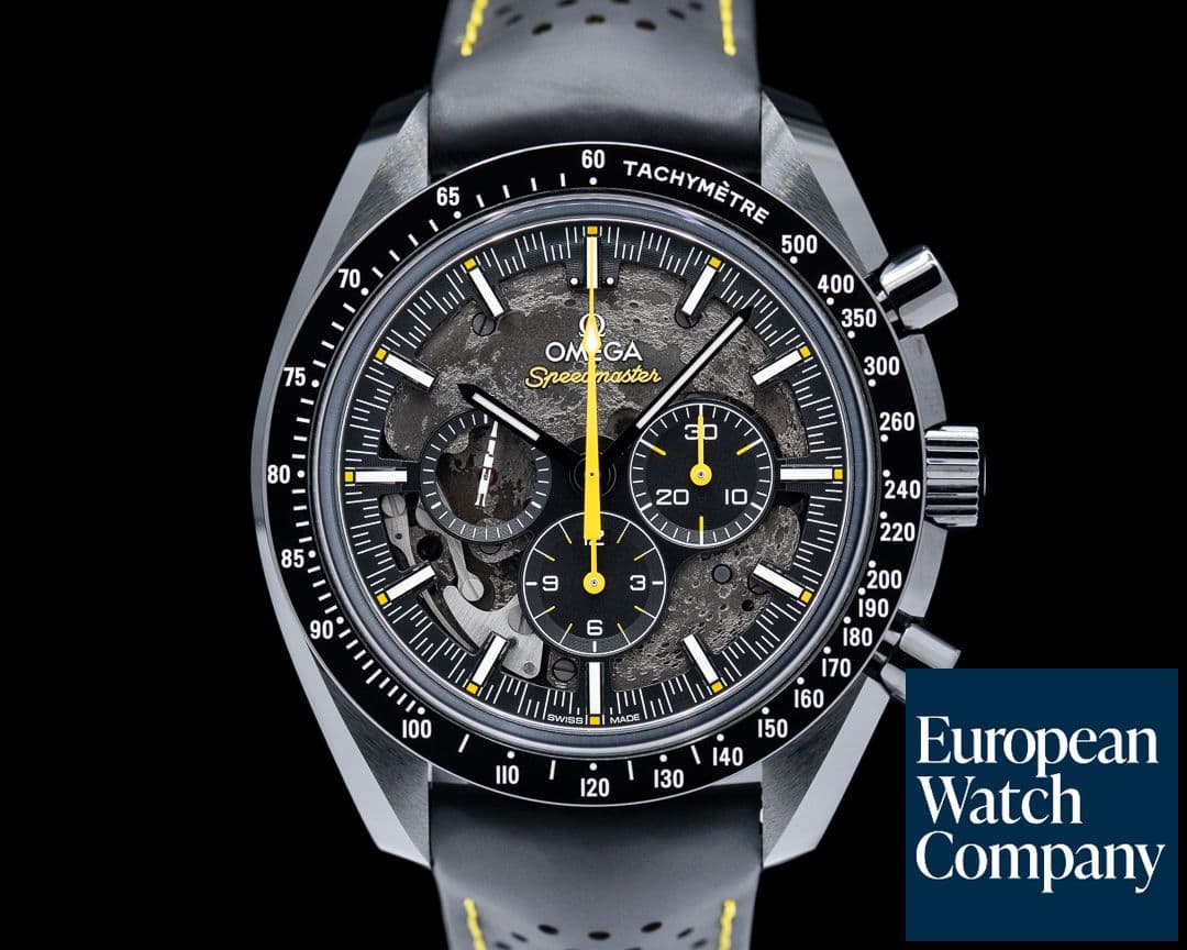 Image of Omega Dark Side of the Moon Apollo 8 Ceramic Black Skeleton Dial 2025