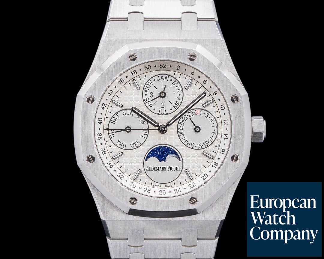 Image of Audemars Piguet 26574ST Royal Oak Perpetual Calendar SS Silver Dial