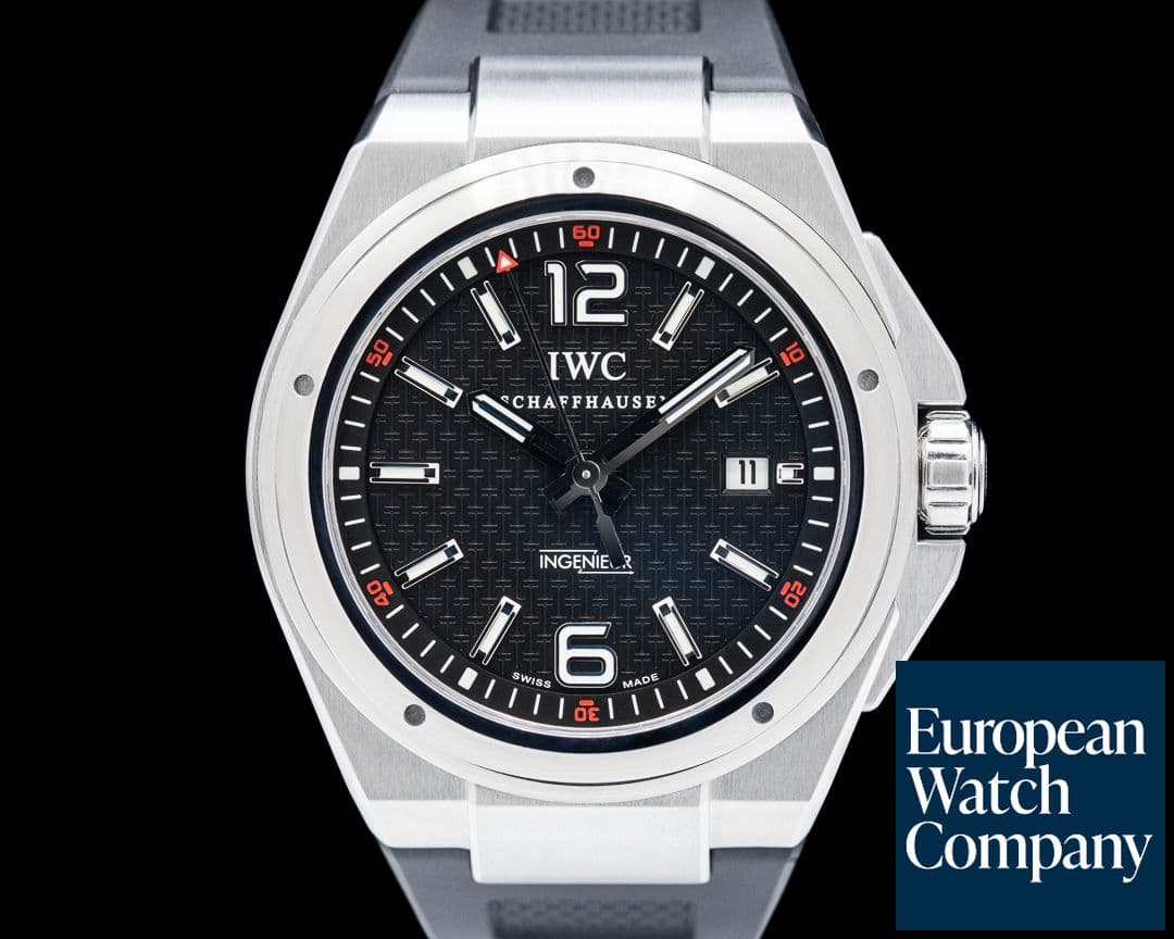 Image of IWC Ingenieur Automatic Mission Earth SS Black Dial