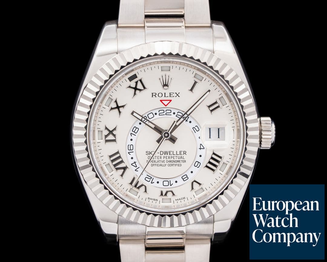 Image of Rolex Sky Dweller 326939 18K White Gold Silver Dial